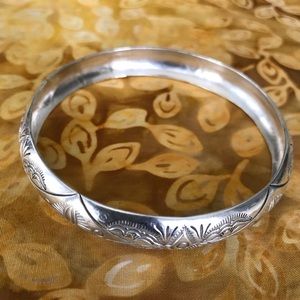 Sterling Silver Navajo Bangle